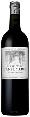 LES ALLEES DE CANTEMERLE HAUT-MEDOC 2015