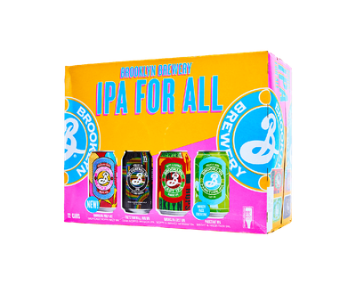 BROOKLYN IPA 4 ALL 12PK CANS