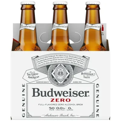 BUDWEISER ZERO 6PK NR