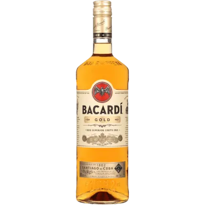 BACARDI GOLD RUM 1L