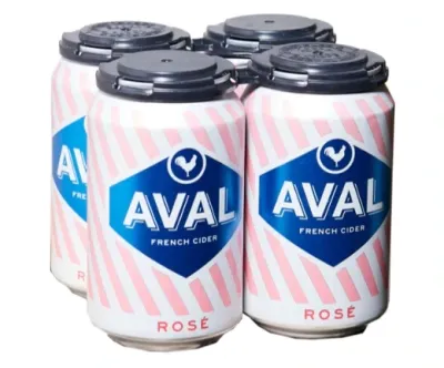 AVAL ROSE CIDER 4PK CAN