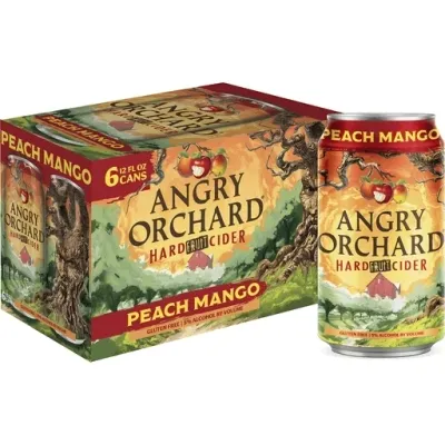 ANGRY ORCHARD PEACH MANGO 6PK CAN