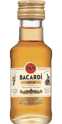BACARDI GOLD RUM 375ML