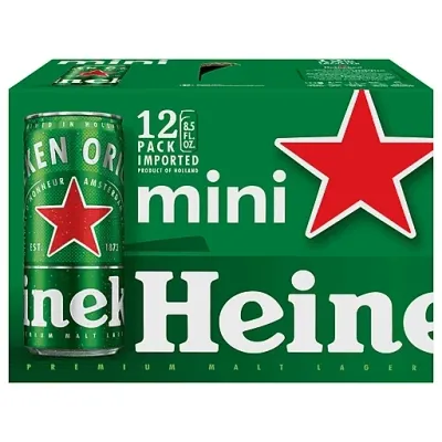 HEINEKEN 8OZ 12PK CAN