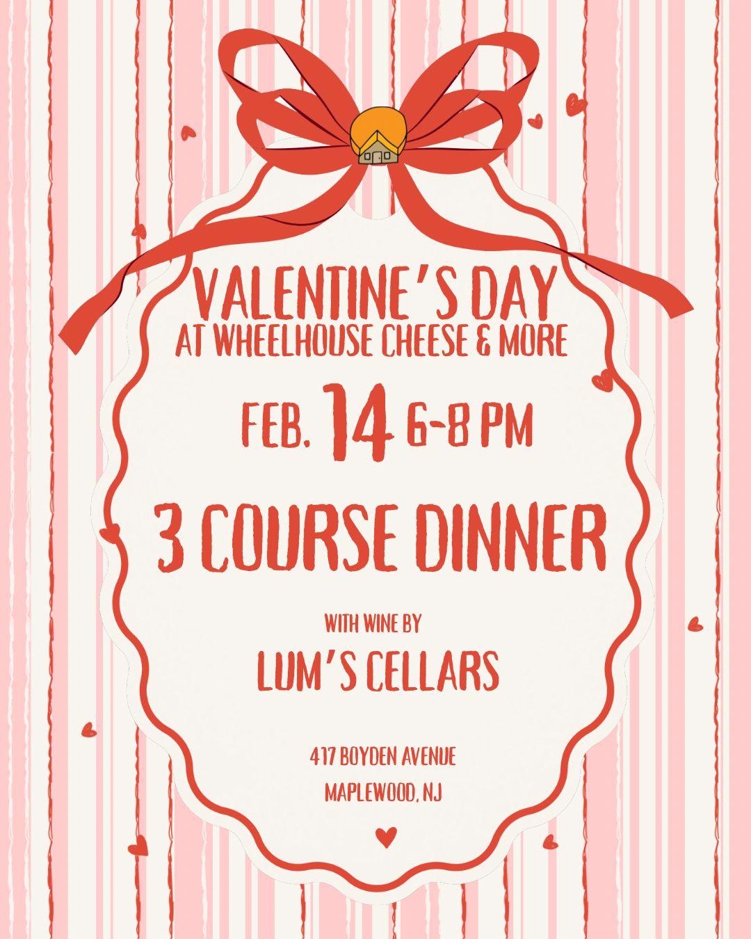 Valentines at The Wheelhouse: 2/14/2026