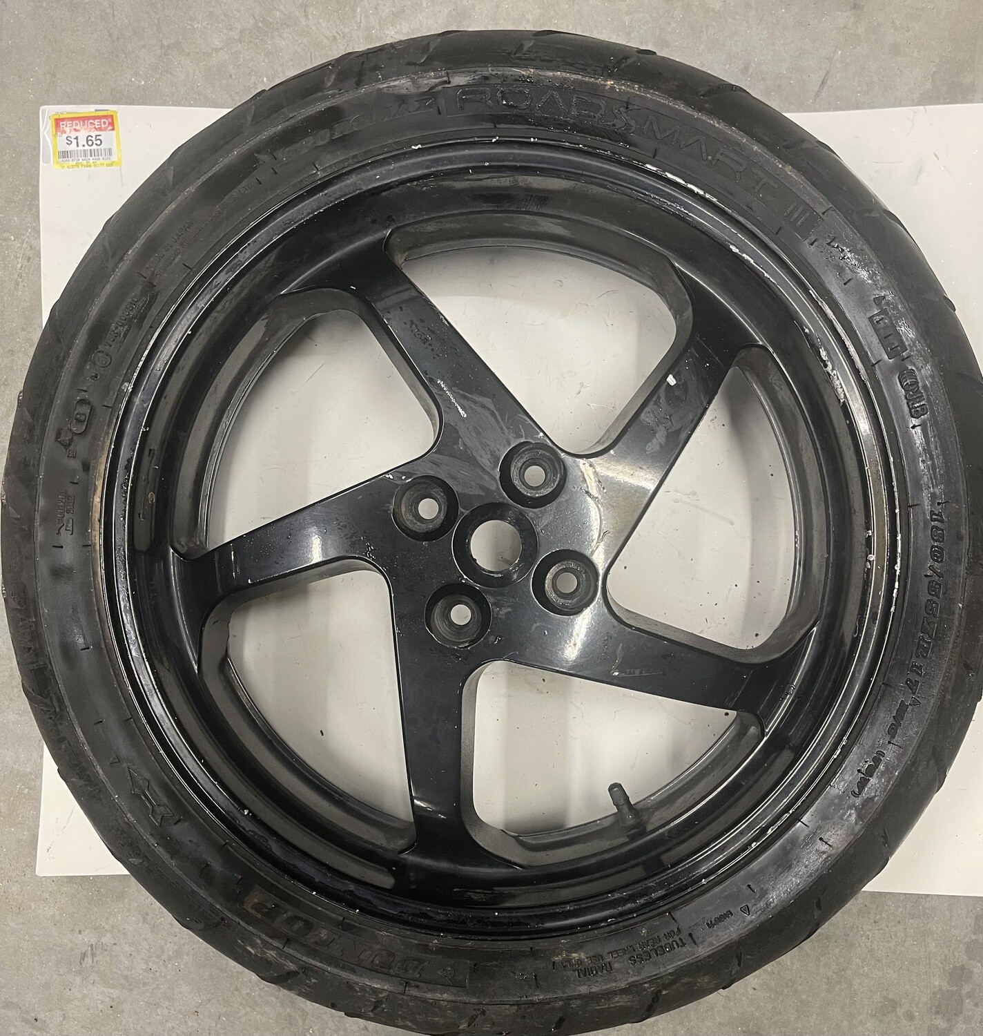 Rear Rim 180/55 ZR17-1998 Honda Interceptor