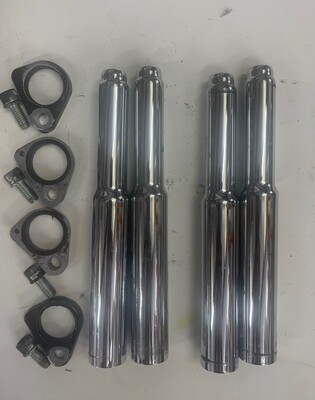 Chrome Push Rod Covers -  2001 Harley Sportster XL883H Chrome Push Rod Covers -  2001 Harley Sportster XL883H