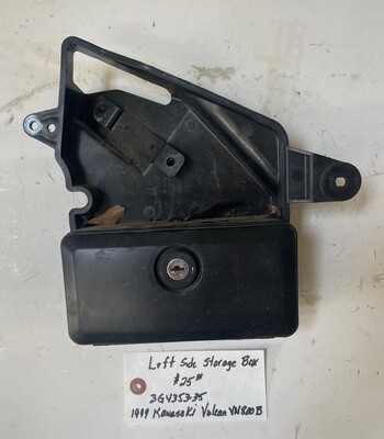 Left Side Storage Box Kawasaki Vulcan