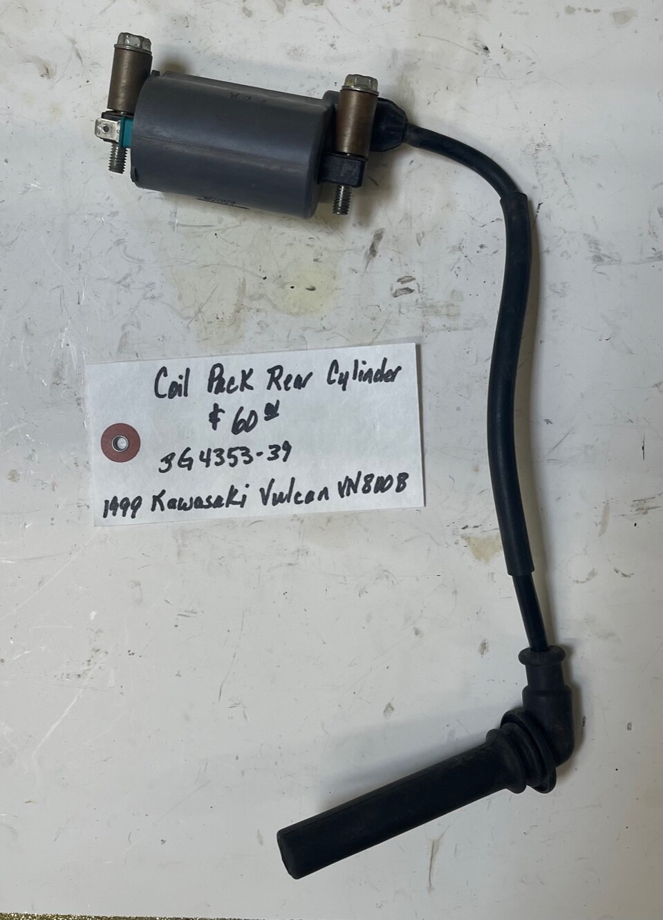 Coil Pack Rear Cylinder Kawasaki Vulcan
