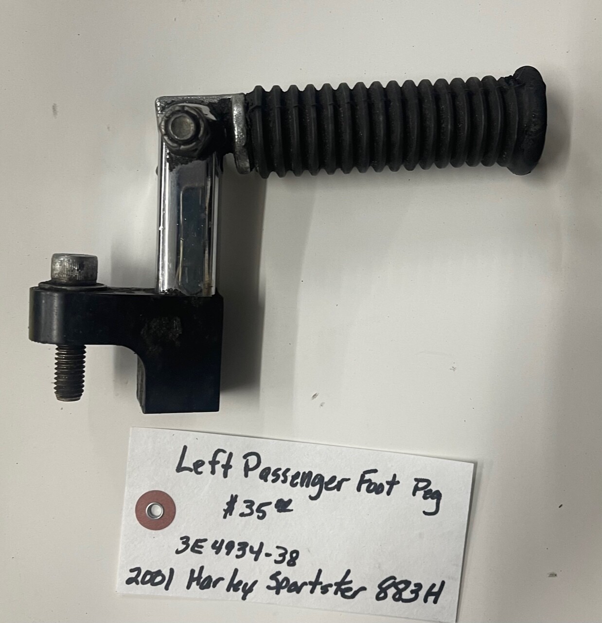 Left Passenger Peg-2001 Harley-Davidson Sportster XL883