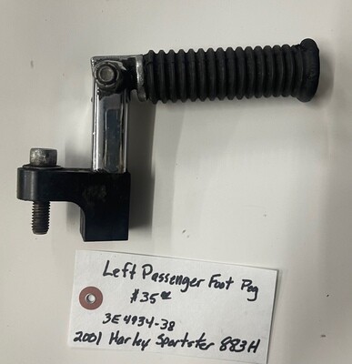 Left Passenger Peg-2001 Harley-Davidson Sportster XL883