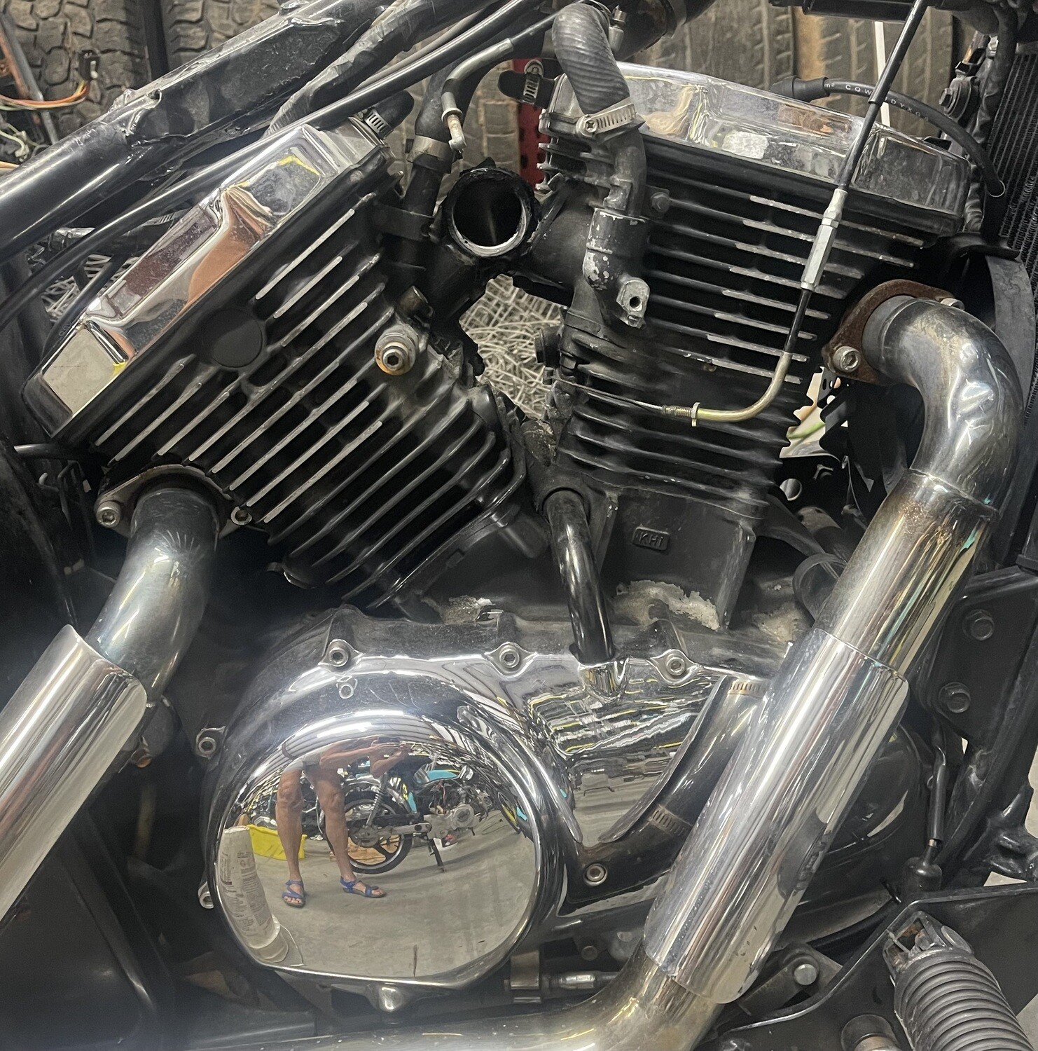 Engine Motor-26,242 miles. 1996 Kawasaki Vulcan VN800