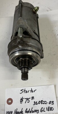 Starter 2001 Honda Goldwing GL1800A