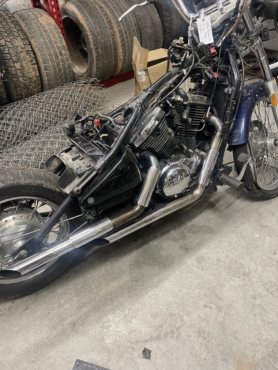 Exhaust Pipes-1996 Kawasaki Vulcan VN800