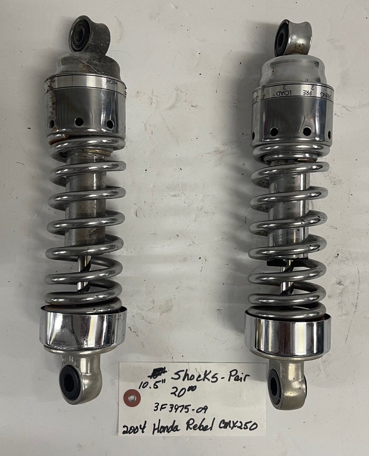 Rear Shocks 10.5"-Honda Rebel