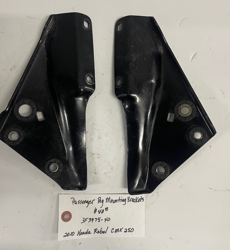 Passenger Foot Peg Mounting Brackets-Honda Rebel