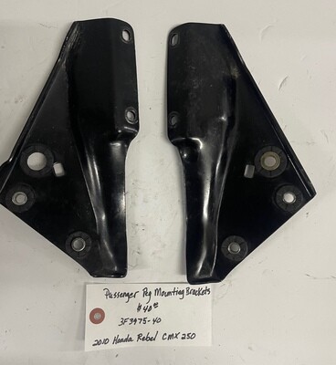 Passenger Foot Peg Mounting Brackets-Honda Rebel