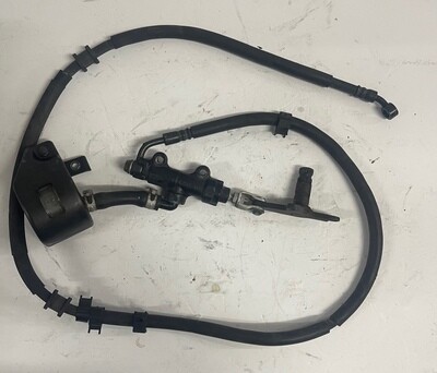 Rear Brake Master Cylinder, Cap, Hose 43015-0081---2011 Kawasaki Vulcan VN900C Rear Brake Master Cylinder, Cap, Hose 43015-0081---2011 Kawasaki Vulcan VN900C