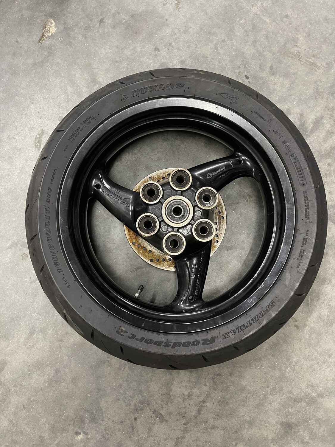 Rear Rim-160/60 ZR17-2000 Ducati Monster M750D