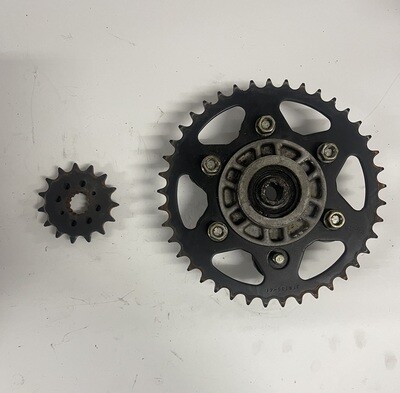 Front and Rear Sprockets-2000 Ducati Monster M750D
