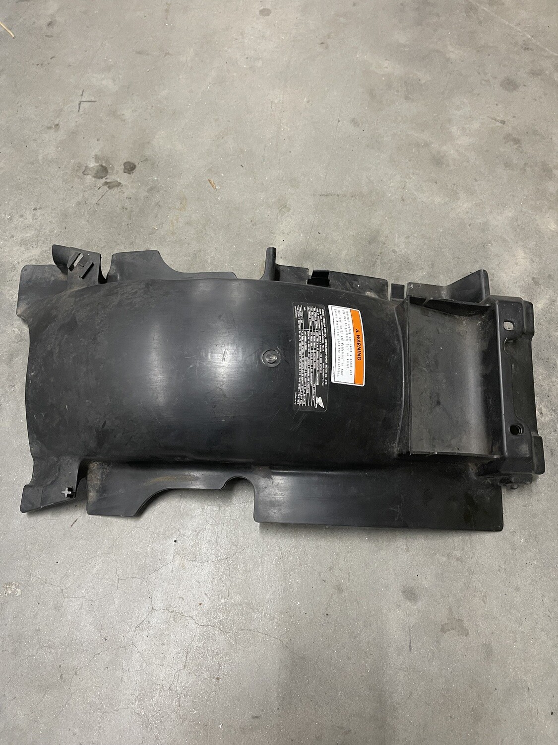Rear Inner Fender Mud Flap-2000 Honda CB750 Nighthawk