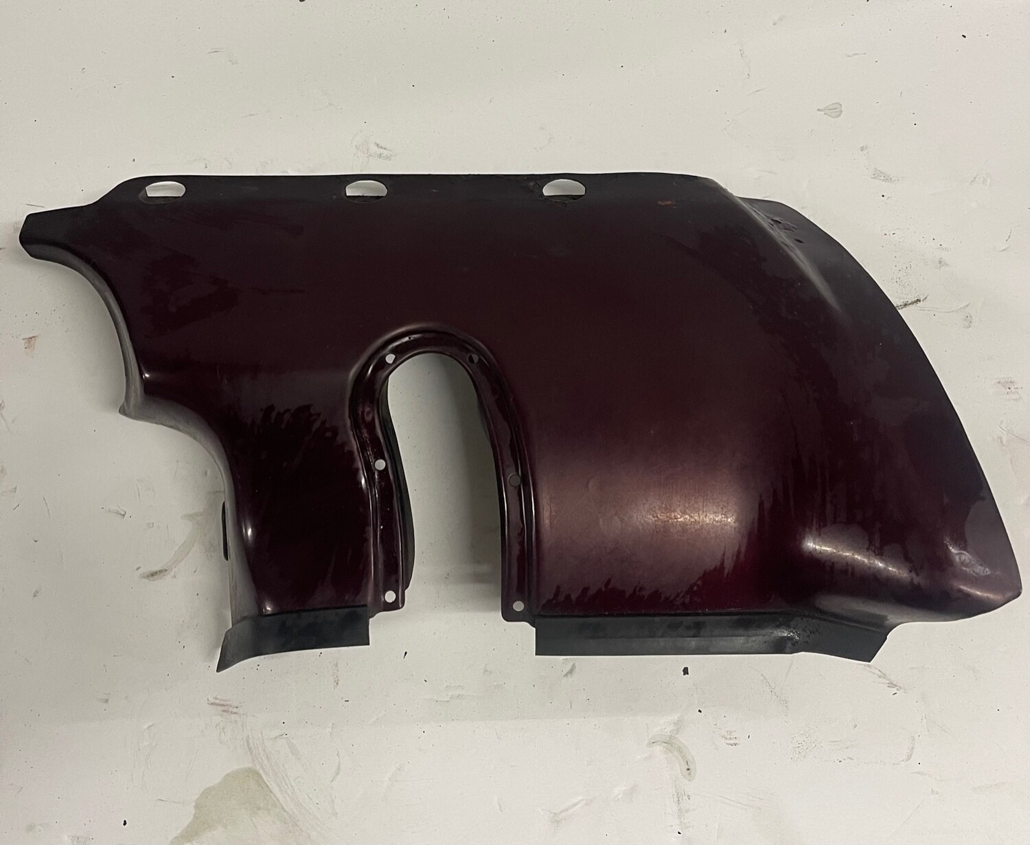 Front Left Exhaust Cover-1995 Honda Goldwing GL1500