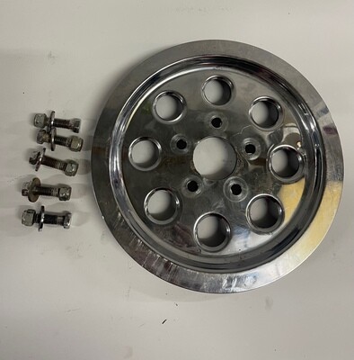 Rear Drive Belt Pulley with Cover-1996 Harley-Davidson Sportster XL883
