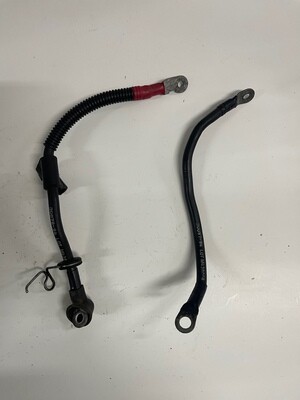 Battery Cables Pos. and Neg.-1996 Harley-Davidson Sportster XL883-Only 2578 Miles ! Battery Cables Pos. and Neg.-1996 Harley-Davidson Sportster XL883-Only 2578 Miles !