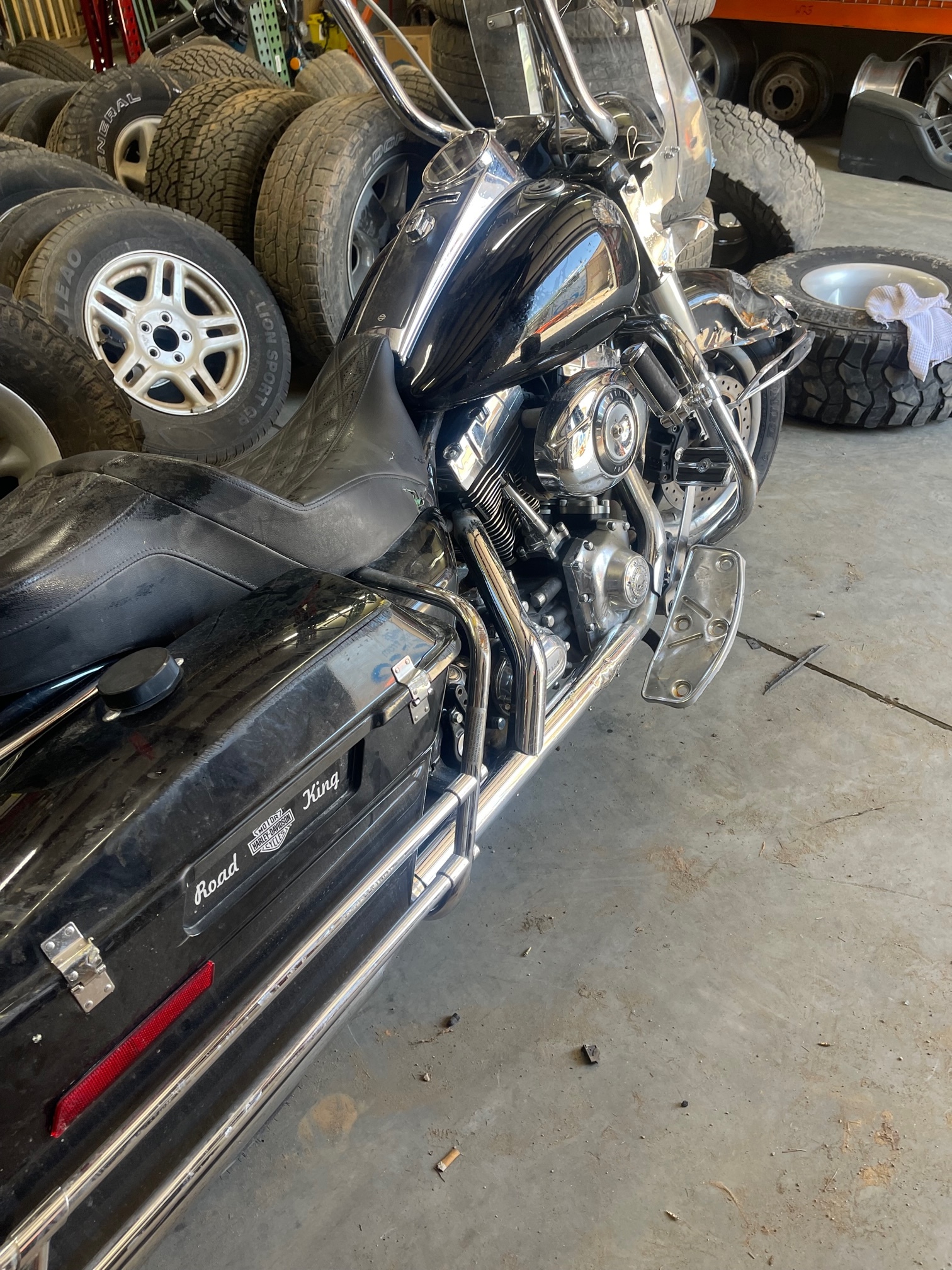 2008 Harley-Davidson Road King Police Edition-Parts Only