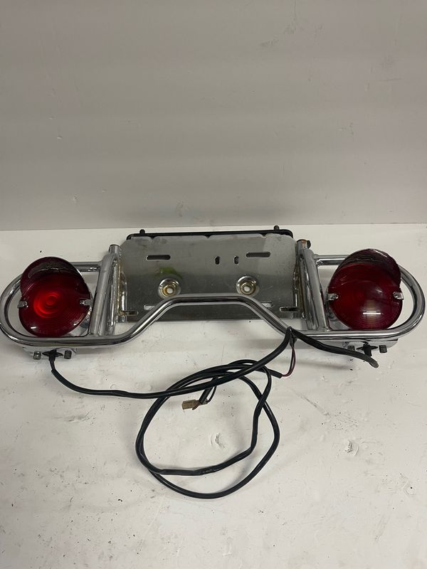 Chrome License Plate Bracket Rear Turn Signals-1997 Harley-Davidson Ultra Classic Electra Glide