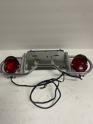 Chrome License Plate Bracket Rear Turn Signals-1997 Harley-Davidson Ultra Classic Electra Glide
