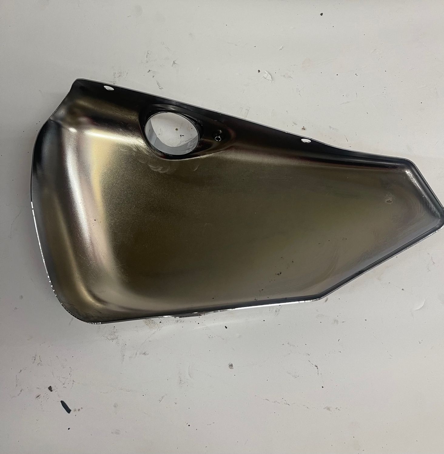 Right Side Oil Pan Cover-2009 Harley-Davidson XL1200