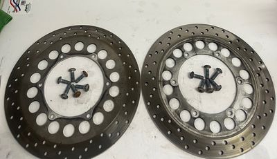 Front Brake Rotors-2000 Yamaha Road Star XV1600