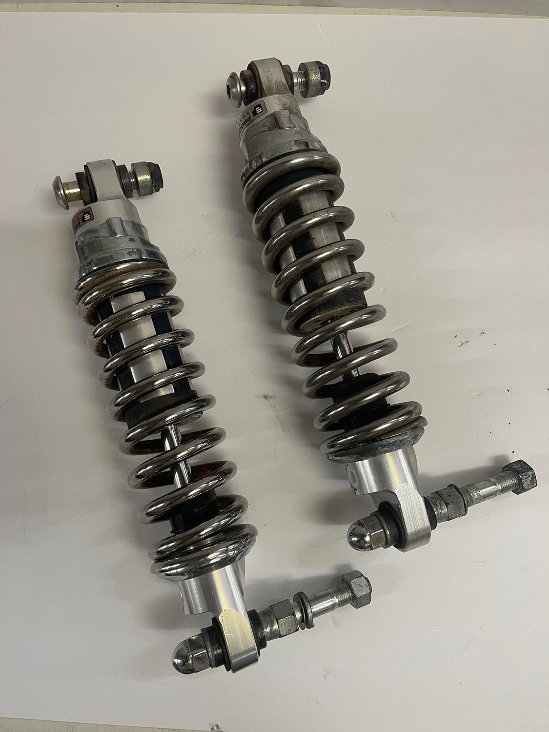 Rear Shocks-Progressive 12"-Pulled from a 2005 Harley-Davidson FXDWG Dyna Wide Glide