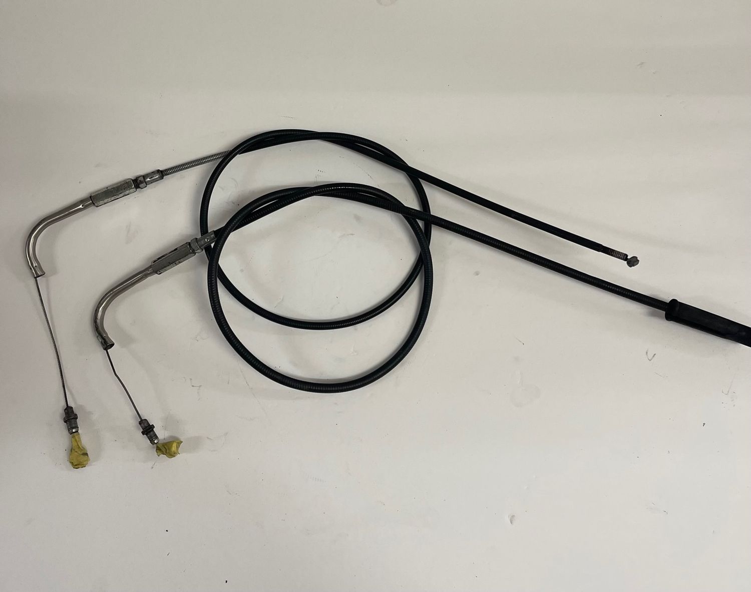 Throttle Cables #56355-96A/ 56356-96A-Pulled from a 2005 Harley-Davidson FXDWG Dyna Wide Glide