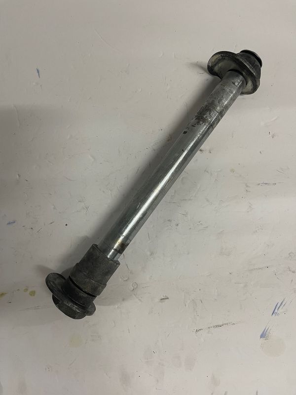 Rear Axle Bolt #41056-02-Pulled from a 2003 Harley-Davidson FLHRCI Road King Classic Anniversary