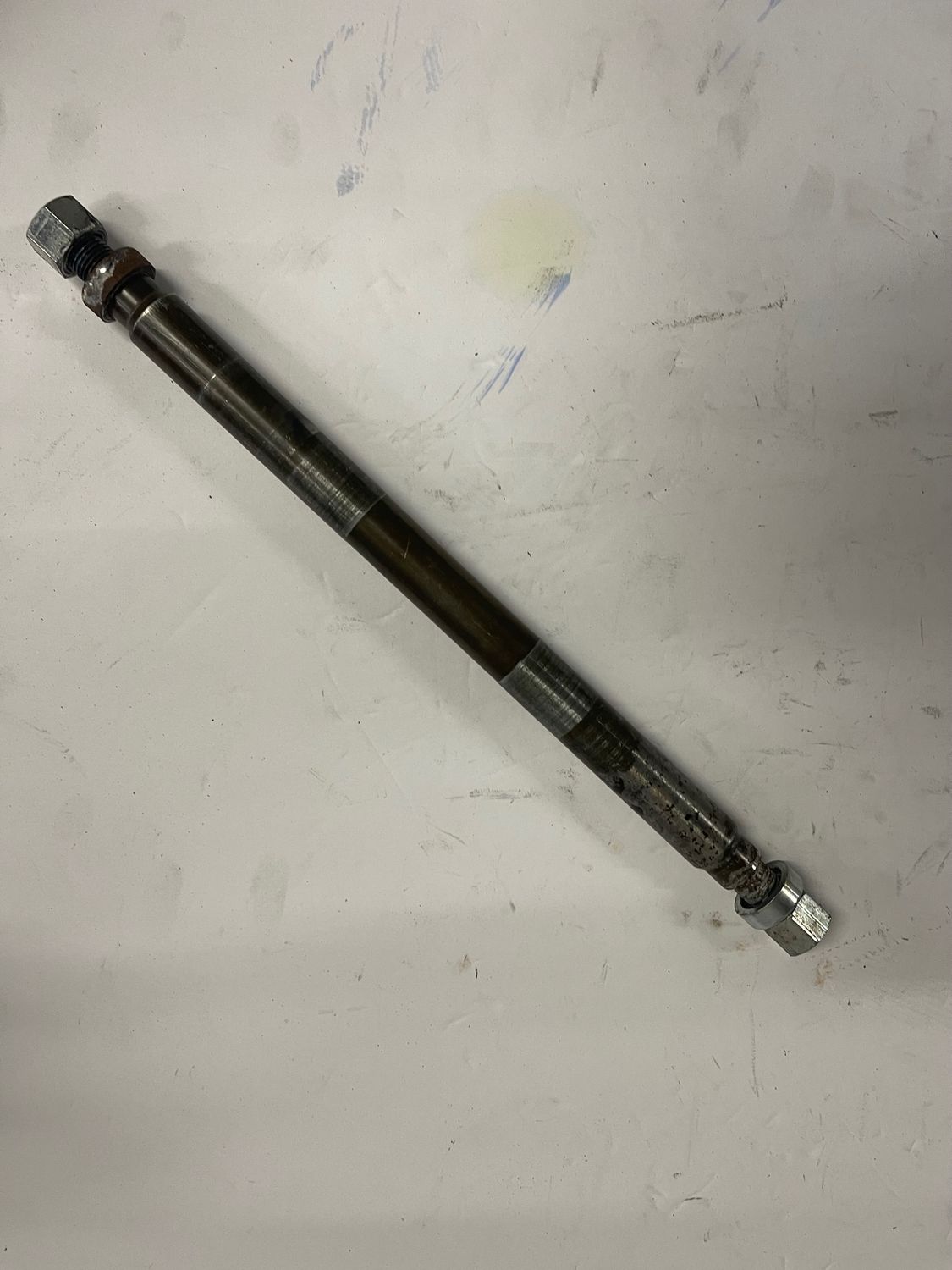 Swingarm Pivot Shaft #47505-02-Pulled from a 2003 Harley-Davidson FLHRCI Road King Classic Anniversary