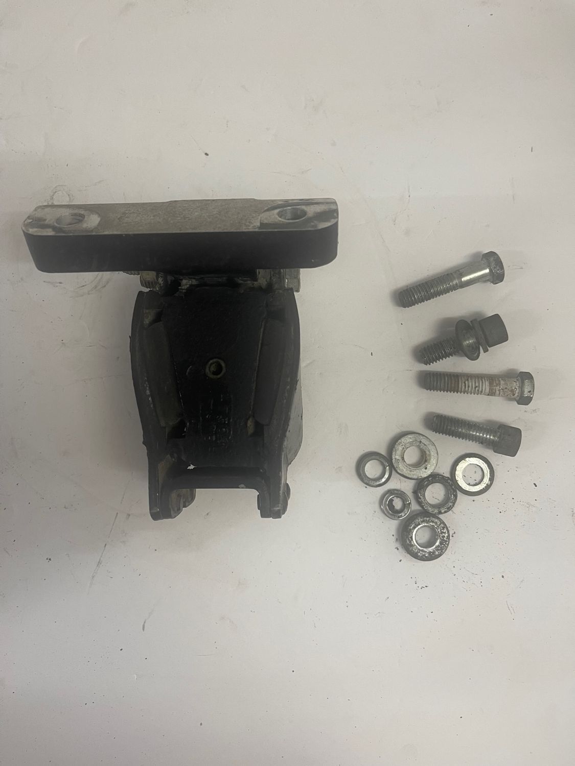 Front Motor Mount # 47583-90B-Pulled from a 2005 Harley-Davidson FXDWG Dyna Wide Glide