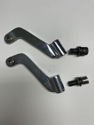 Front Floorboard Mounting Brackets-1999 Harley-Davidson FLHRCI Road King Classic