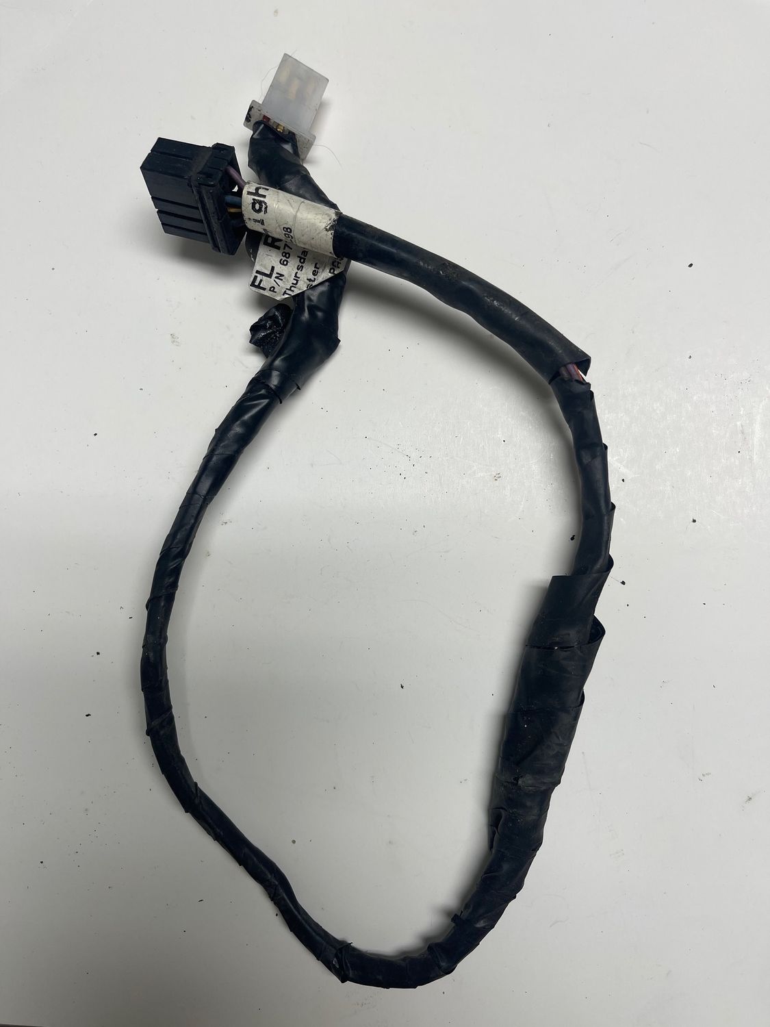 Rear Fender Light Harness #68772-99-Pulled from a 2003 Harley-Davidson FLHRCI Road King Classic Anniversary