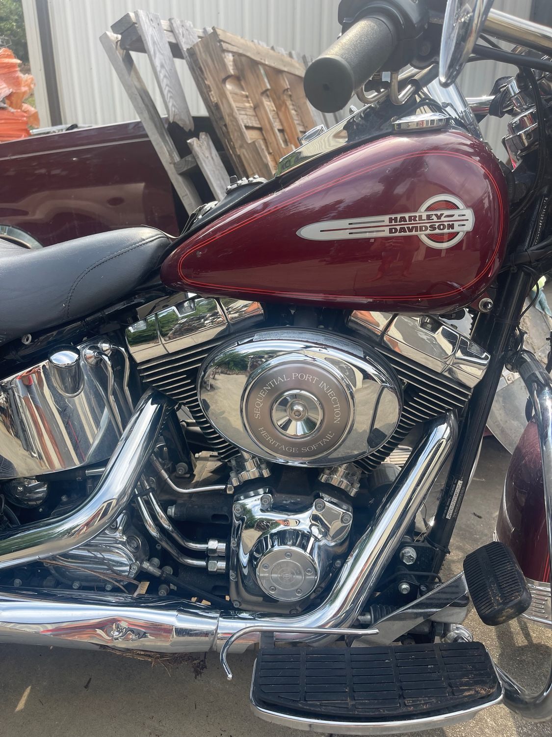 2002 Harley-Davidson Heritage Softail FLSTCI-Parting Out