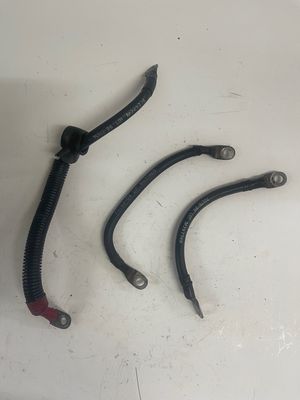 Battery Cables-Set of 3-2003 Harley-Davidson Dyna Wide Glide FXDWG