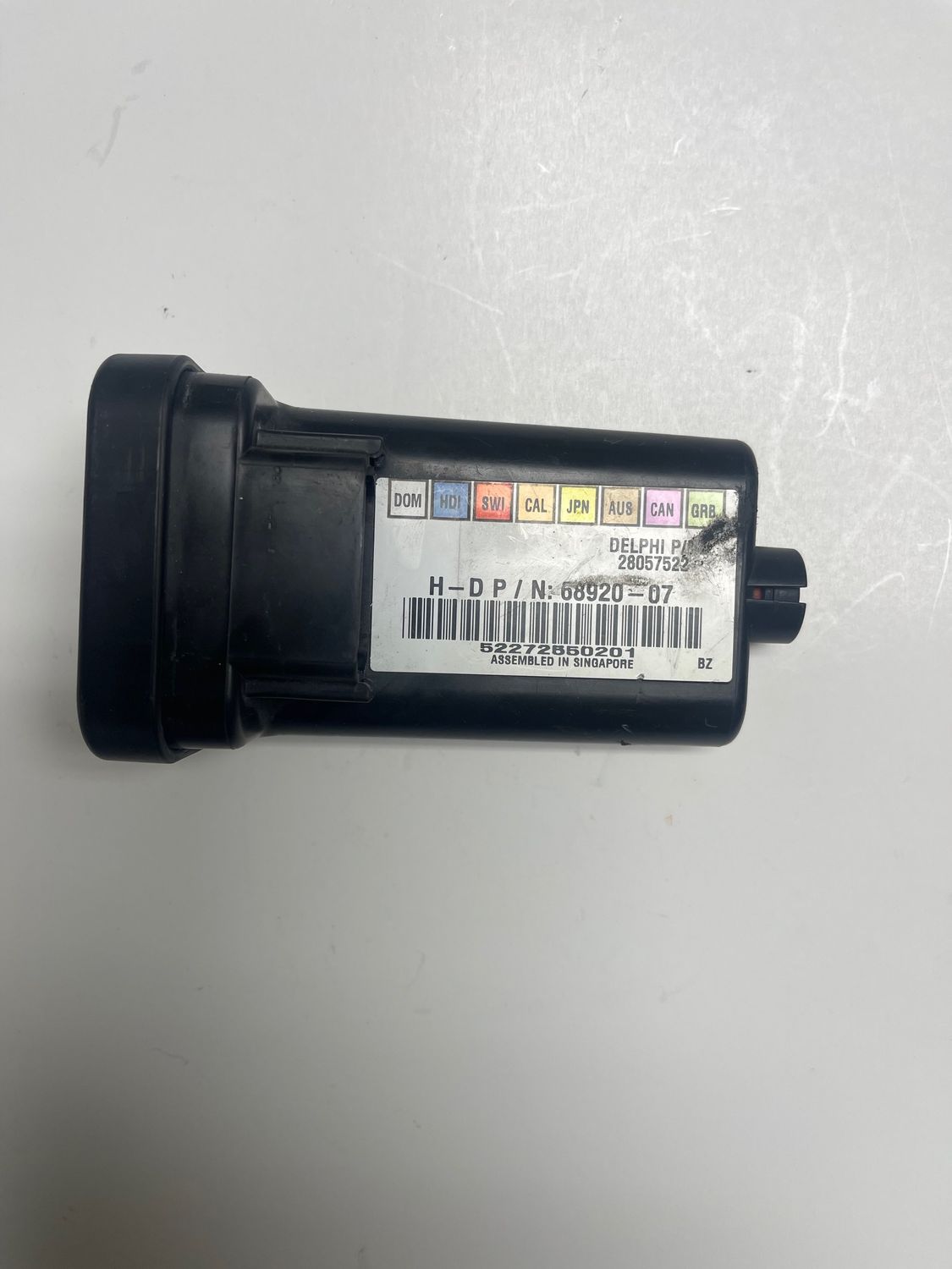 Turn Signal Security Module 68920-07-2008 Harley-Davidson FLHP Road King Police Edition