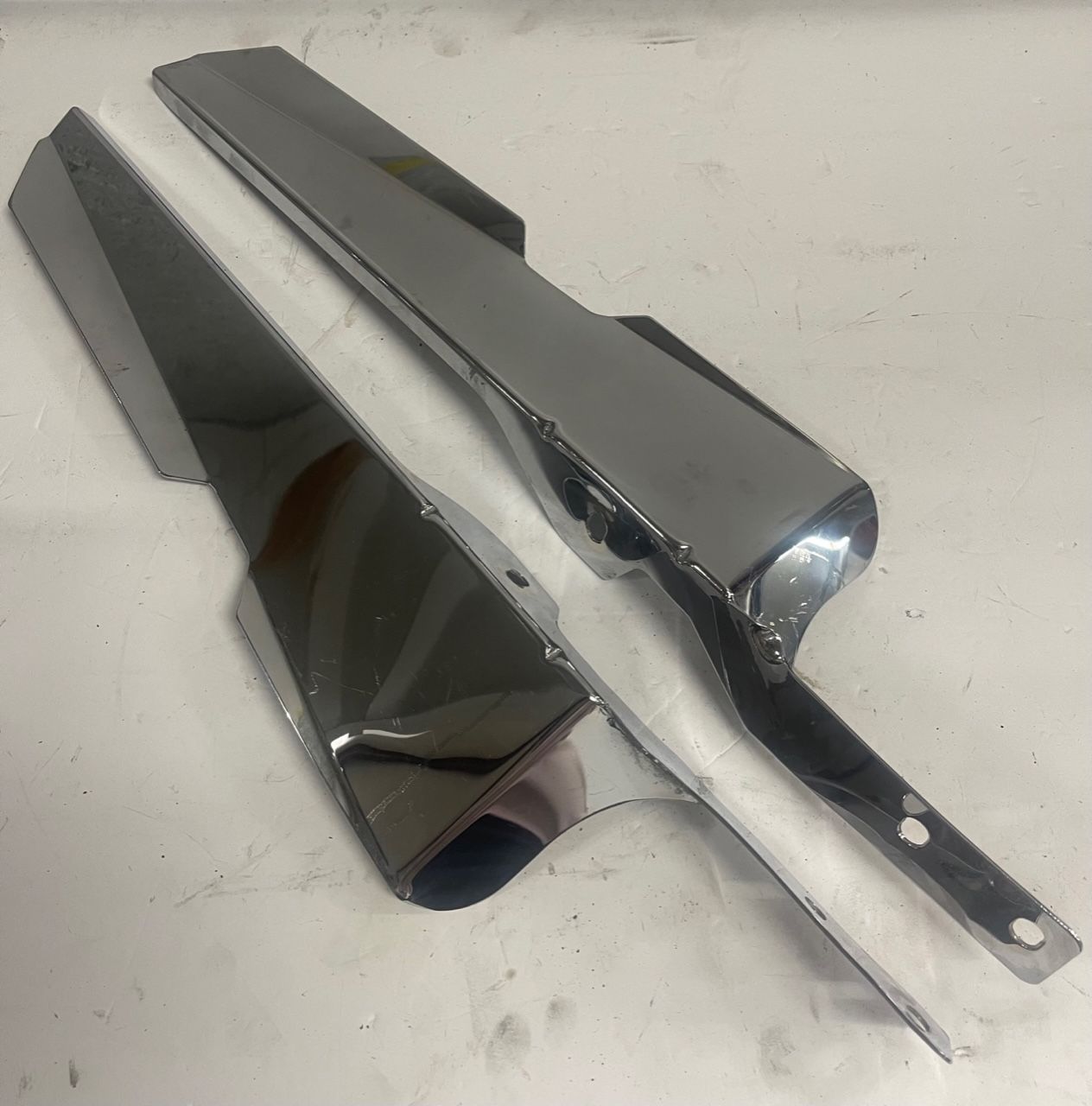Fork Mount Wind Deflectors-2002 Harley-Davidson Heritage Softail FLSTCI