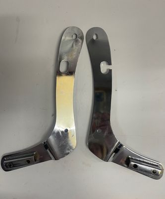 Backrest Sissy Bar Mounting Brackets--2004 Yamaha XVS650 Base
