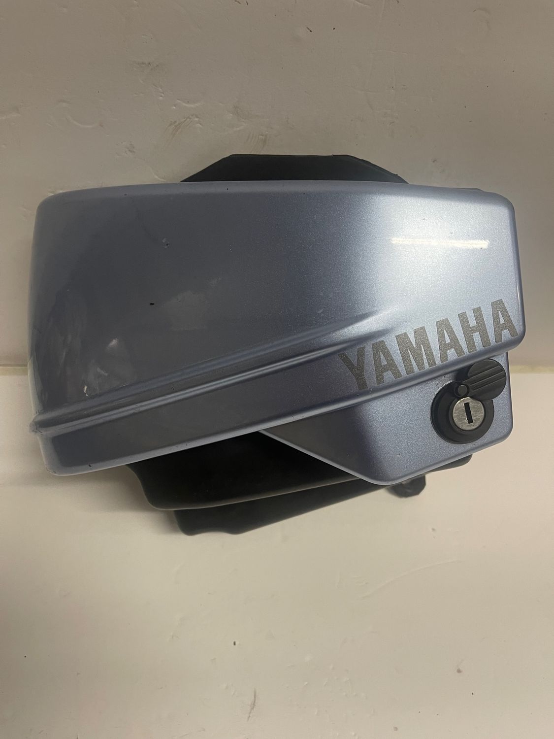 Left Side Storage Box w/ Cover-No Key -2004 Yamaha XVS650 Base