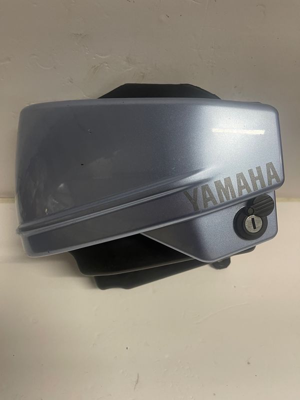 Left Side Storage Box w/ Cover-No Key -2004 Yamaha XVS650 Base