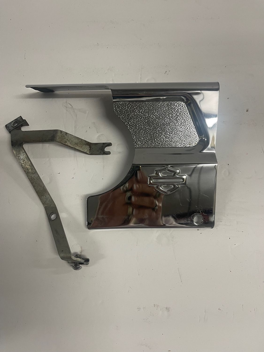 Transmission Interface Cover & Bracket--2006 Harley Davidson Sportster XL1200C