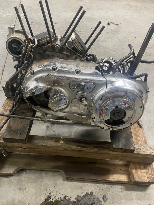 Bottom End Motor for Parts Only-2006 Harley Davidson Sportster XL1200C