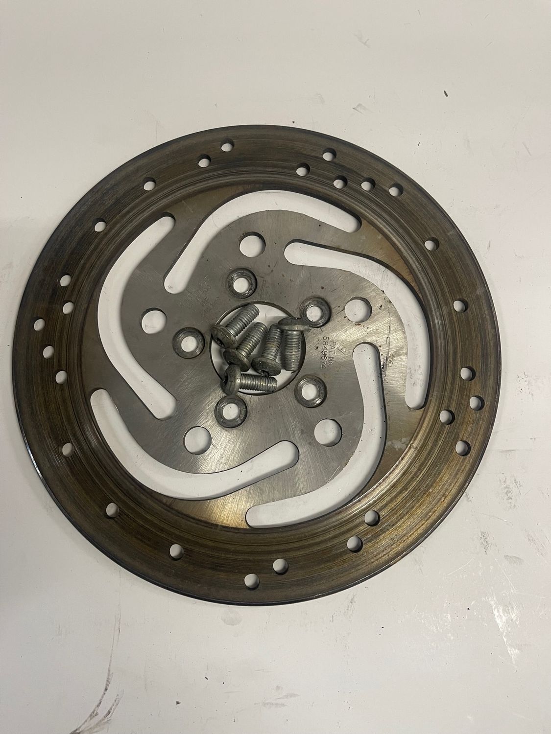Rear Brake Rotor 41797-00--2001 Harley-Davidson Road King Police-FLHPI